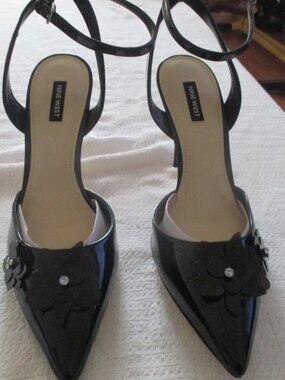 Nine West size 12 Fabby3 black heels